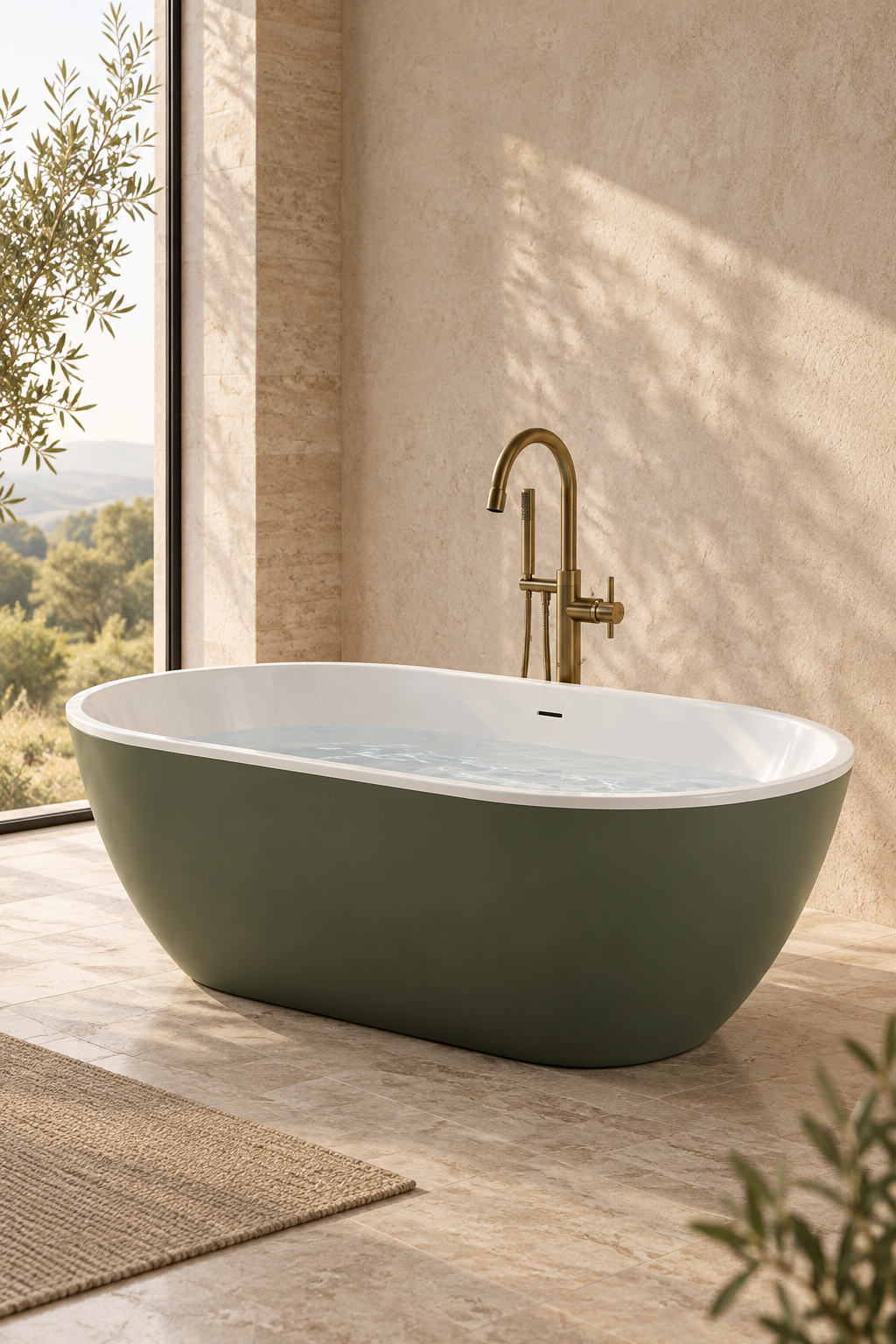 Baignoire îlot